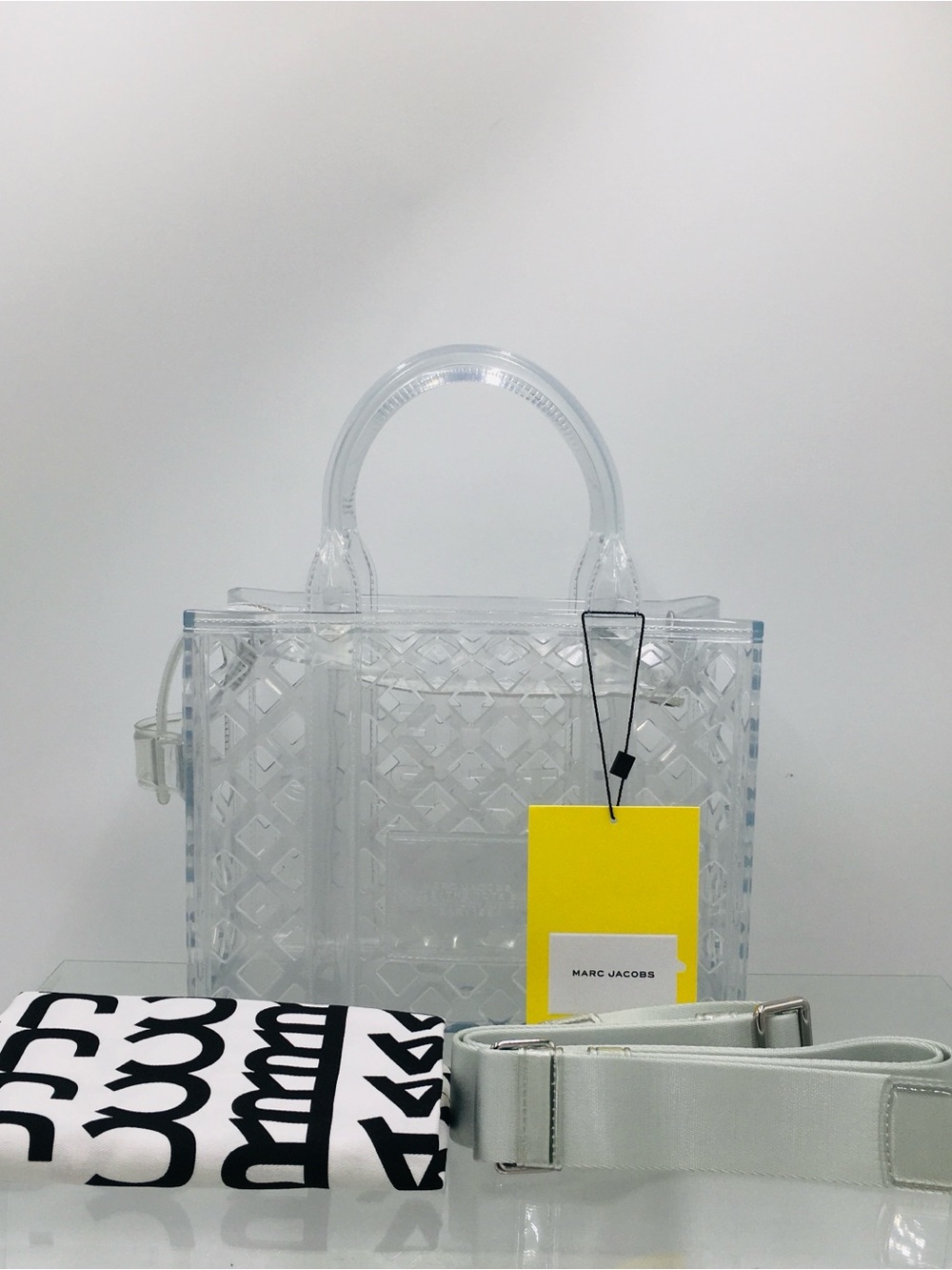 Marc Jacobs The Jelly Tote Bag clear color